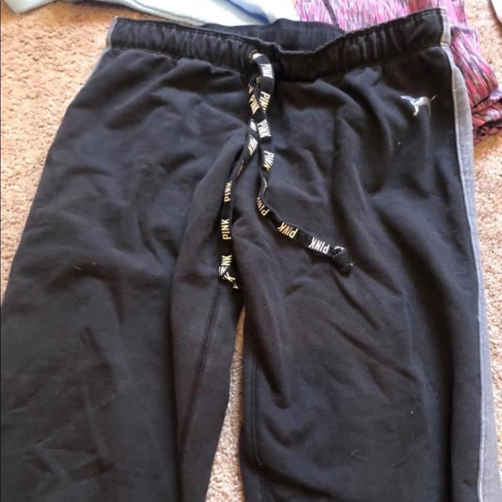 Pink joggers